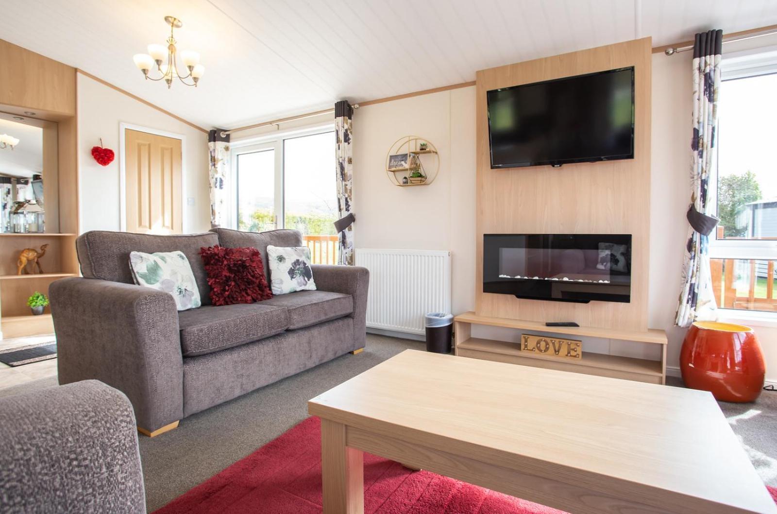 Barmouth Bay Holiday Park Llanddwywe الغرفة الصورة